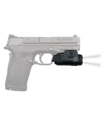 Crimson Trace 0100010 CMR-209 Universal Pistol Light Rail Master Matte Black 200 Lumens White LED Light