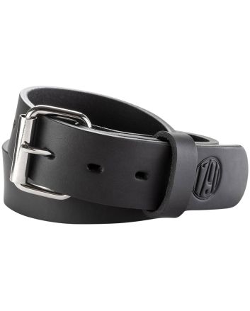 1791 Gunleather BLT013640SBLA 01Gun Belt Stealth Black Leather 36/40 1.50" Wide Buckle Closure