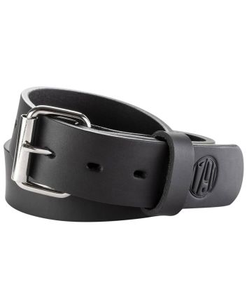 1791 Gunleather BLT014448SBLA 01Gun Belt Stealth Black Leather 44/48 1.50" Wide Buckle Closure