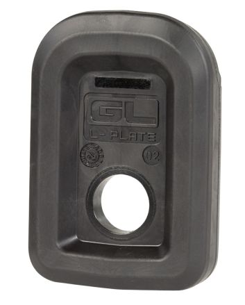 Magpul MAG567-BLK GL L-PlateMade of Polymer w/ Over Molded Rubber &amp; Black Finish for PMAG 17 GL9/15 GL9 Magazines