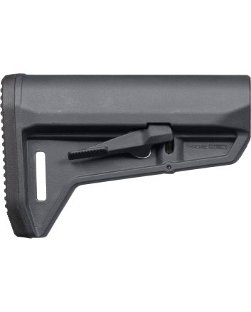 Magpul MAG626-GRY MOE SL-K Carbine Stock Stealth Gray Synthetic for AR-15, M16, M4 with Mil-Spec Tube (Tube Not Included)
