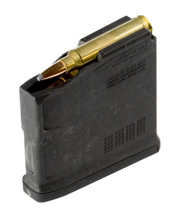 Magpul MAG698BLK PMAG Magnum 5rd AICS 257 Wthby Mag/300 Win Mag/270 Wthby Mag/264 Win Mag/7mm Rem Fits Bolt Action Rifles/Long Action Black Polymer