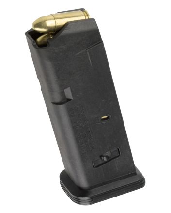 Magpul MAG907-BLK PMAG GL9 10rd 9mm Luger Compatible w/Glock 19 Black Polymer