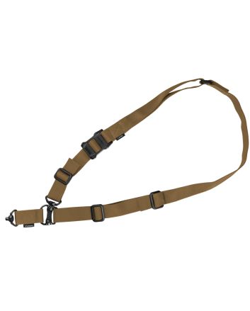 Magpul MAG953COY MS4 QDM Sling Coyote Tan Nylon 48"-60" OAL Adjustable One-Two Point AR Platform