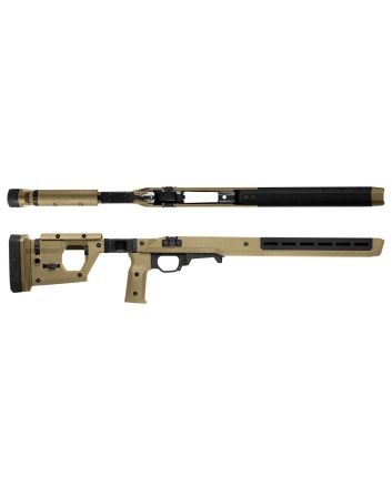 Magpul MAG997-FDE Pro 700 Stock Fixed w/Aluminum Bedding Flat Dark Earth Synthetic for Remington 700 SA