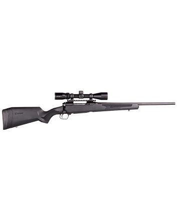Savage Arms 57535 110 Apex Hunter XP 350 Legend 4+1 18", Matte Black Metal, Synthetic Stock, Vortex Crossfire II 3-9x40mm Scope