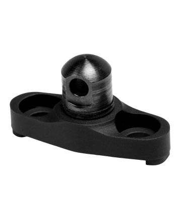 GrovTec US Inc GTSW112 Flanged Stud Mount M-LOK Black Anodized 6061 Aluminum