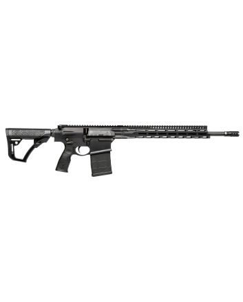 Daniel Defense 0215813210047 DD5 V4 7.62x51mm NATO 18" 20+1 Black Hard Coat Anodized Black Phosphate 6 Position w/SoftTouch Overmolding Stock Black Polymer Grip