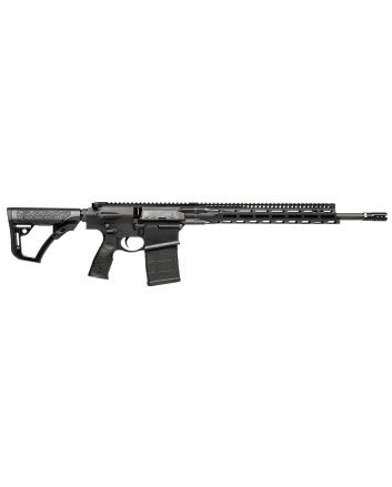 Daniel Defense 0215813210055 DD5 V4 *CA Compliant 7.62x51mm NATO 18" 10+1 Black Hard Coat Anodized Black Phosphate 6 Position w/SoftTouch Overmolding Stock Black Polymer Grip