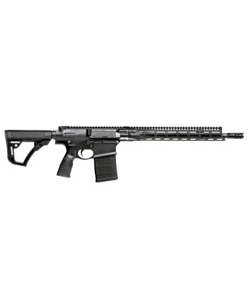 Daniel Defense 0215707258055 DD5 V3 *CA Compliant 7.62x51mm NATO 16" 10+1 Black Hard Coat Anodized Black Phosphate 6 Position w/SoftTouch Overmolding Stock Black Polymer Grip