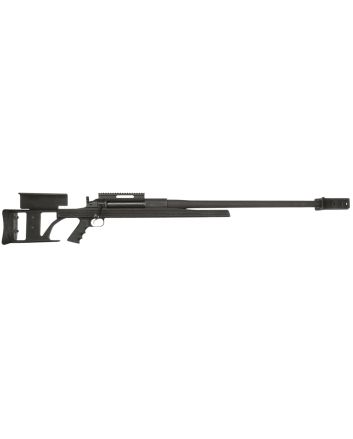 ArmaLite 50A1BGGG AR-5050 BMG 1rd 30" Black Phosphate Heavy Barrel, Black Hard Coat Anodized Receiver, Black V-Shaped Stock, Optics Ready
