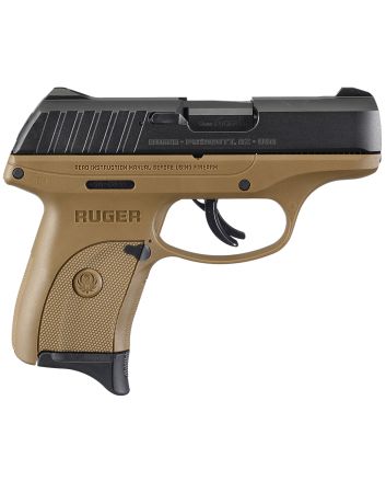 Ruger 3297 EC9s9mm Luger Black Oxide Alloy Steel 3.12" Barrel 7+1, Flat Dark EarthHigh Performance Glass-Filled Nylon Frame, Black Oxide Hardened Alloy Steel Slide