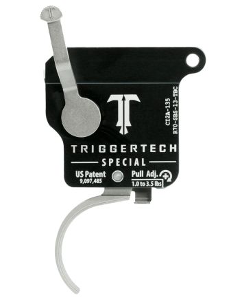 TriggerTech R70SBS13TBC SpecialSingle-Stage Traditional Curved Trigger with 1-3.50 lbs Draw Weight for Remington 700 Right