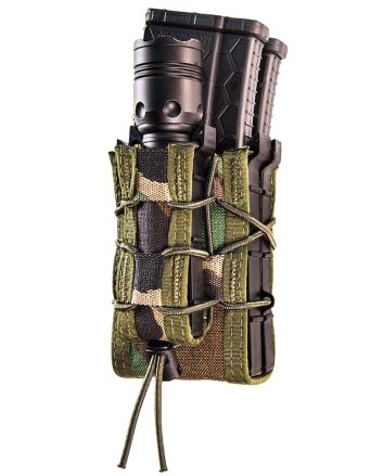 High Speed Gear 112RP0MC TACO X2RP Mag Pouch Double MultiCam Nylon MOLLE Compatible w/ Rifle Compatible w/ Pistol