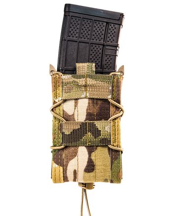 High Speed Gear 11TA00MC TACO Mag Pouch Single MultiCam Nylon MOLLE Compatible w/ Rifle