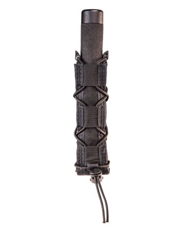 High Speed Gear 13EX10BK TACO Extended Mag Pouch Single Black Nylon Belt Belts 2.25" Wide Compatible w/ Pistol