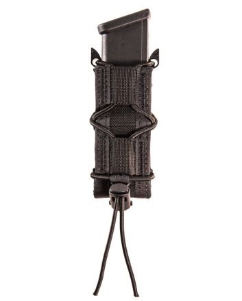High Speed Gear 13PT10BK TACO Mag Pouch Single Black Nylon Belt Compatible w/ Pistol