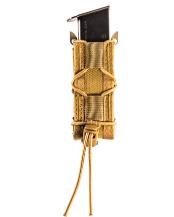 High Speed Gear 13PT10CB TACO Mag Pouch Single Coyote Brown Nylon Belt Compatible w/ Pistol
