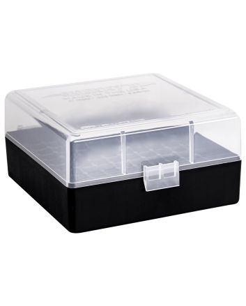 Berry's 03856 Ammo Box223Rem/5.56NATO Clear/Black Polypropylene 100rd