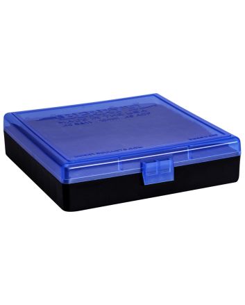 Berry's 67789 Ammo Box40S&amp;W/45ACP Blue/Black Polypropylene 100rd