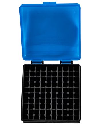 Berry's 83500 Ammo Box22LR Blue/Black Polypropylene 100rd