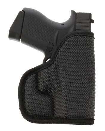 Galco SOU158B StukOn-UBlack Gripper Shell Pocket Fits S&amp;W J Frame/Ruger SP101/Charter Arms Undercover Ambidextrous