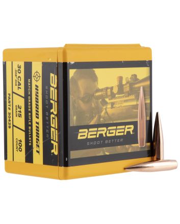Berger Bullets 30429 Hybrid Target30Cal 215gr 100/Box