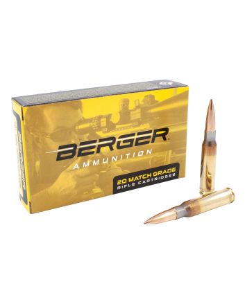 Berger Bullets 60030 Target Rifle 308Win 155.5gr Fullbore Target 20 Per Box/10 Case