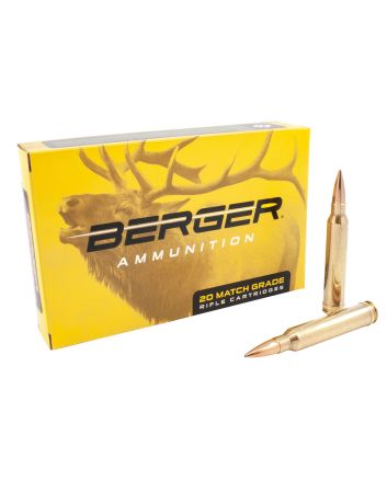 Berger Bullets 70020 Classic Hunter300Win Mag 185gr Hybrid Boat Tail 20 Per Box/10 Case