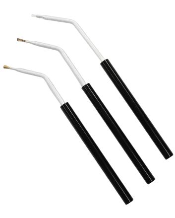 Birchwood Casey 41108 Angled Cleaning Brushes Bronze/Nylon/Stainless Steel Bristles 3 Pack