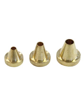 Birchwood Casey 41505 Muzzle Guard Set 17-30 Cal 3 Piece Brass
