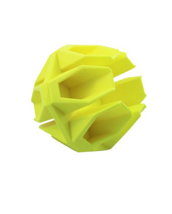 Birchwood Casey 48026 Ground Strike Hex Ball Pistol/Rifle Yellow Impact Enhancement Motion
