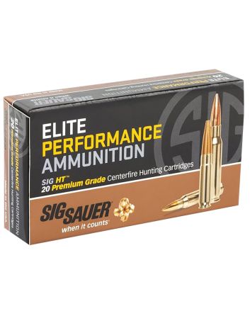 Sig Sauer E270H120 Elite Copper Hunting270Win 130gr Copper Solid 20 Per Box/10 Case