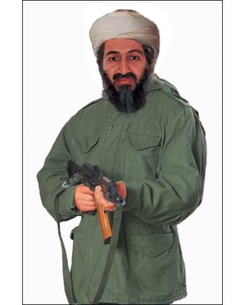 Action Target 1RT100 Military Terrorist Photo Osama Bin Laden Heavy Paper Hanging 24" x 38" Multi-Color 100 Per Box