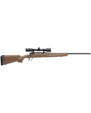 Savage Arms 57175 Axis II XP Full Size 6.5 Creedmoor 4+1 22" Matte Black Button-Rifled Barrel, Matte Black Carbon Steel Receiver, Flat Dark Earth Synthetic Stock, Bushnell Banner 3-9x40mm, Right Hand