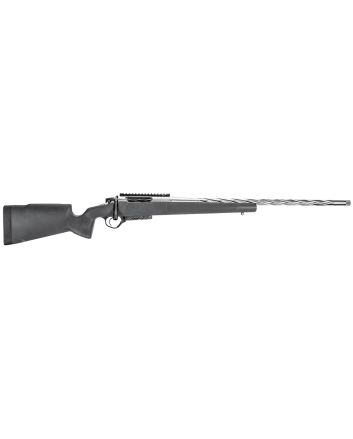 Seekins Precision 0011710057 Havak Pro Hunter PH2 308 Win Caliber with 5+1 Capacity, 24" Fluted Barrel, Stainless Steel Metal Finish &amp; Black Synthetic Stock Right Hand (Full Size)