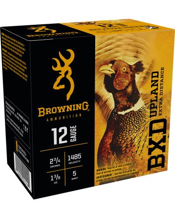 Browning Ammo B193511225 BXD Upland 12Gauge 2.75" 1 3/8oz 5Shot 25 Per Box/10 Case