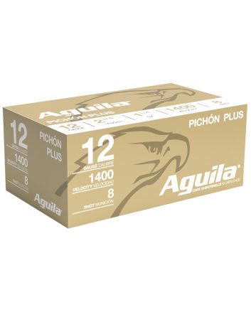 Aguila 1CHB1296 Pichon Plus High Velocity 12Gauge 2.75" 1 1/4oz 8Shot 10 Per Box/25 Case