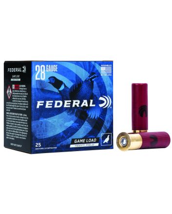 Federal H2895 Game-Shok Heavy Field 28Gauge 2.75" 1oz 5Shot 25 Per Box/10 Case
