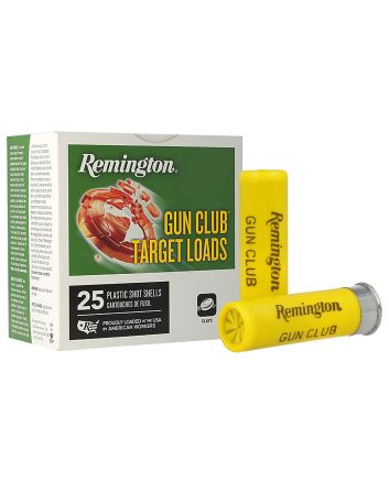 Remington Ammunition 20239 Gun Club20Gauge 2.75" 7/8oz 7.5Shot 25 Per Box/10 Case