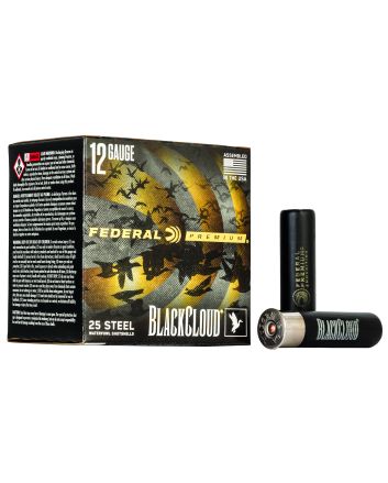 Federal PWBX1342 Black Cloud FS 12Gauge 3.50" 1 1/2oz 2Shot 25 Per Box/10 Case