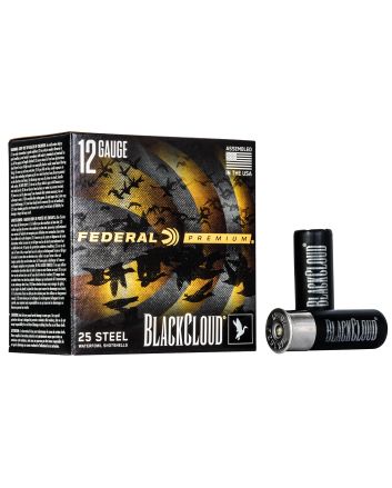 Federal PWBX1472 Black Cloud FS 12Gauge 2.75" 1 1/8oz 2Shot 25 Per Box/10 Case