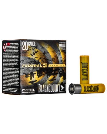 Federal PWBX2092 Black Cloud FS 20Gauge 3" 1oz 2Shot 25 Per Box/10 Case
