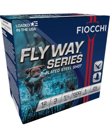 Fiocchi 123ST1 Flyway12Gauge 3" 1 1/8oz 1Shot 25 Per Box/10 Case