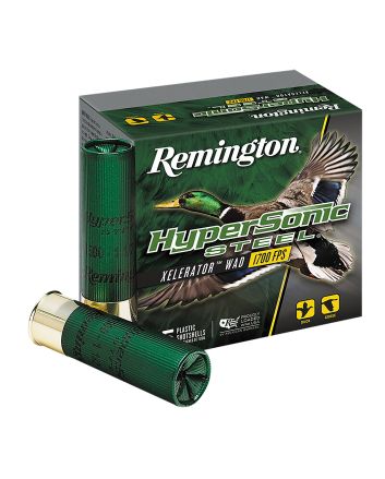 Remington Ammunition 26777 HyperSonic Steel 12Gauge 3" 1 1/4oz 4Shot 25 Per Box/10 Case