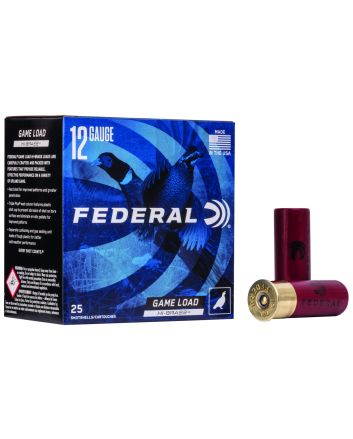 Federal H1265 Game-Shok High Brass 12Gauge 2.75" 1 1/4oz 5Shot 25 Per Box/10 Case