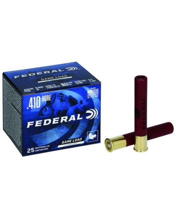 Federal H41375 Game-Shok High Brass 410Gauge 3" 11/16oz 7.5Shot 25 Per Box/10 Case