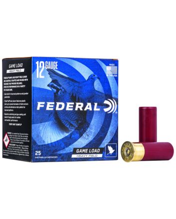 Federal H1234 Game-Shok Heavy Field 12Gauge 2.75" 1 1/8oz 4Shot 25 Per Box/10 Case