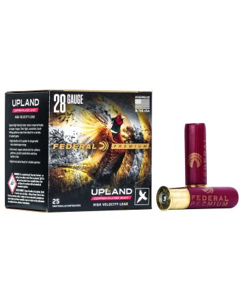 Federal P2838 Premium Wing-Shok High Velocity 28Gauge 2.75" 3/4oz 8Shot 25 Per Box/10 Case