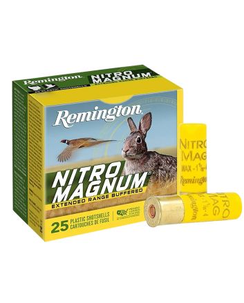 Remington Ammunition 20674 Nitro Magnum20Gauge 3" 1 1/4oz 6Shot 25 Per Box/10 Case